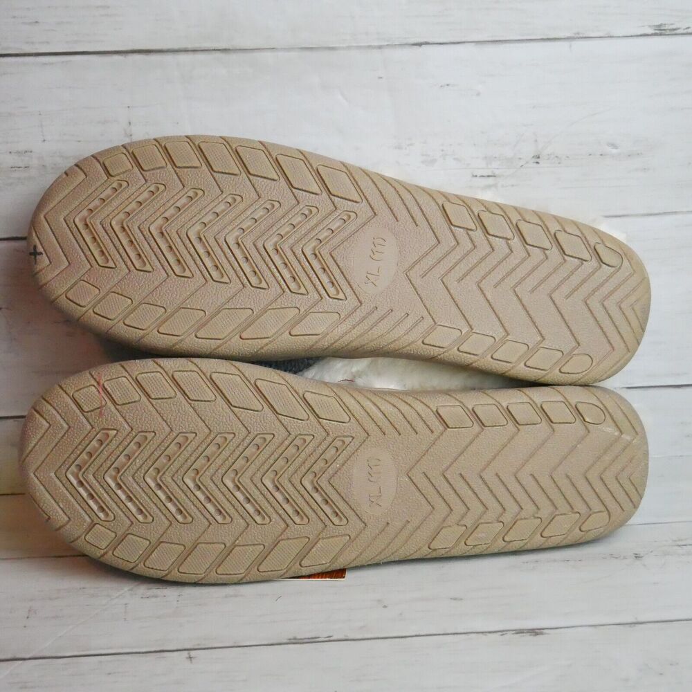 Northside Womens Size XL (11) Elena Slipper Chunky Sweater-Knit Upper Faux Fur - Picture 4 of 9